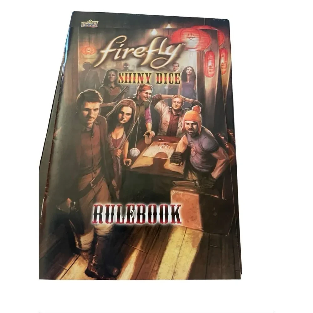 Entertainment Earth Upper Deck Brown Firefly Shiny Dice Game Set OS
